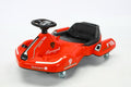 FUPOJH 12V Electric Go Kart,Drift Cart Ride on Toy for Kids 6-12,Indoor/Outdoor with Bluetooth Music,LED Lights