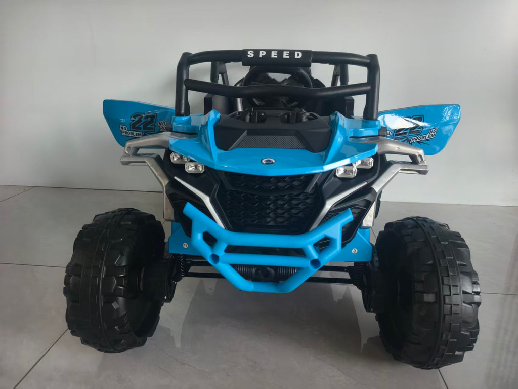 FUPOJH 24V UTV Ride on Car for Kids, 2 Seater with Remote Control