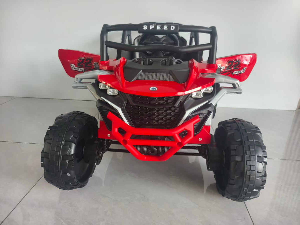 FUPOJH 24V UTV Ride on Car for Kids, 2 Seater with Remote Control