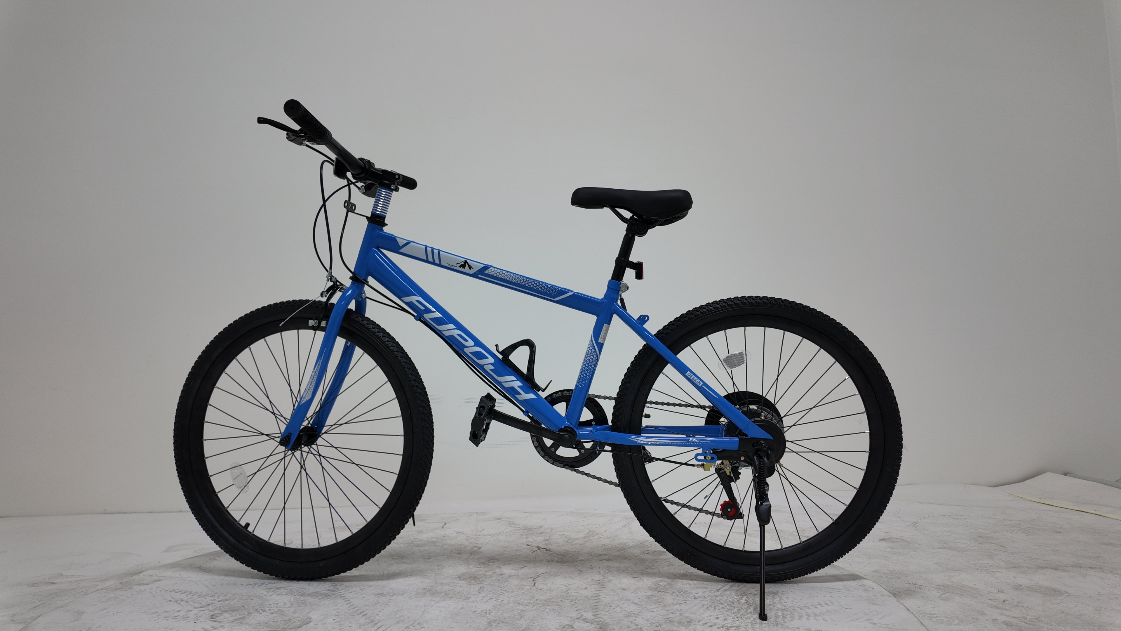 FUPOJH 20 Inch Boys Bike,7-Speed Kids Mountain Bike for Ages 8-12,V-Brakes,Off-Road Tire