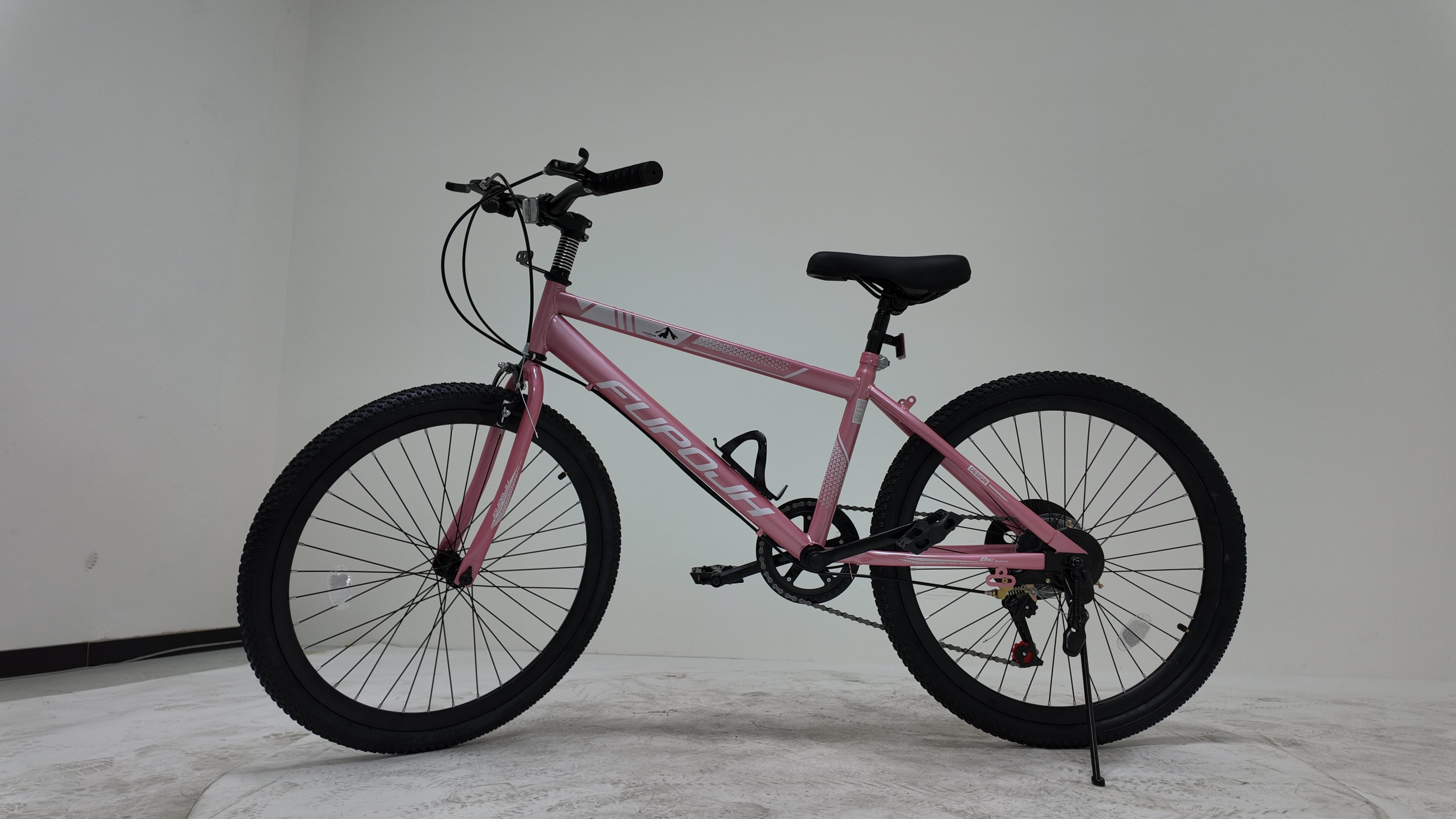 FUPOJH 20 Inch Boys Bike,7-Speed Kids Mountain Bike for Ages 8-12,V-Brakes,Off-Road Tire