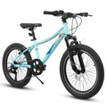FUPOJH 20 Inch Kids Mountain Bike,Boys Bicycle Ages 8-12,7-Speed Shock Absorbing,V-Brakes