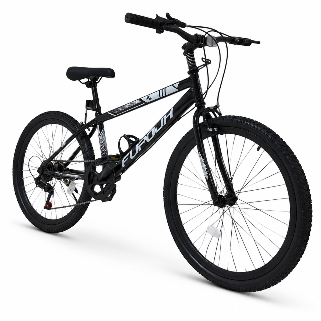 FUPOJH 20 Inch Boys Bike,7-Speed Kids Mountain Bike for Ages 8-12,V-Brakes,Off-Road Tires